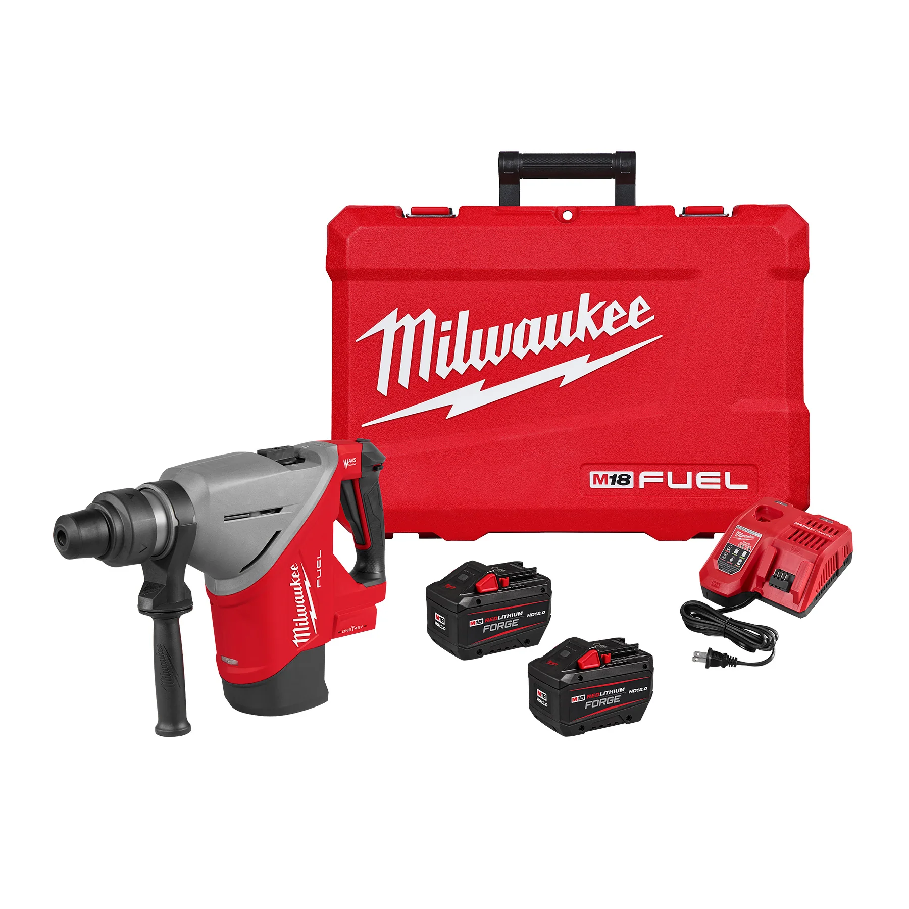 Milwaukee M18 FUEL™ 1-3/4" SDS MAX Rotary Hammer Kit w/ ONE-KEY™ 2918-22HD