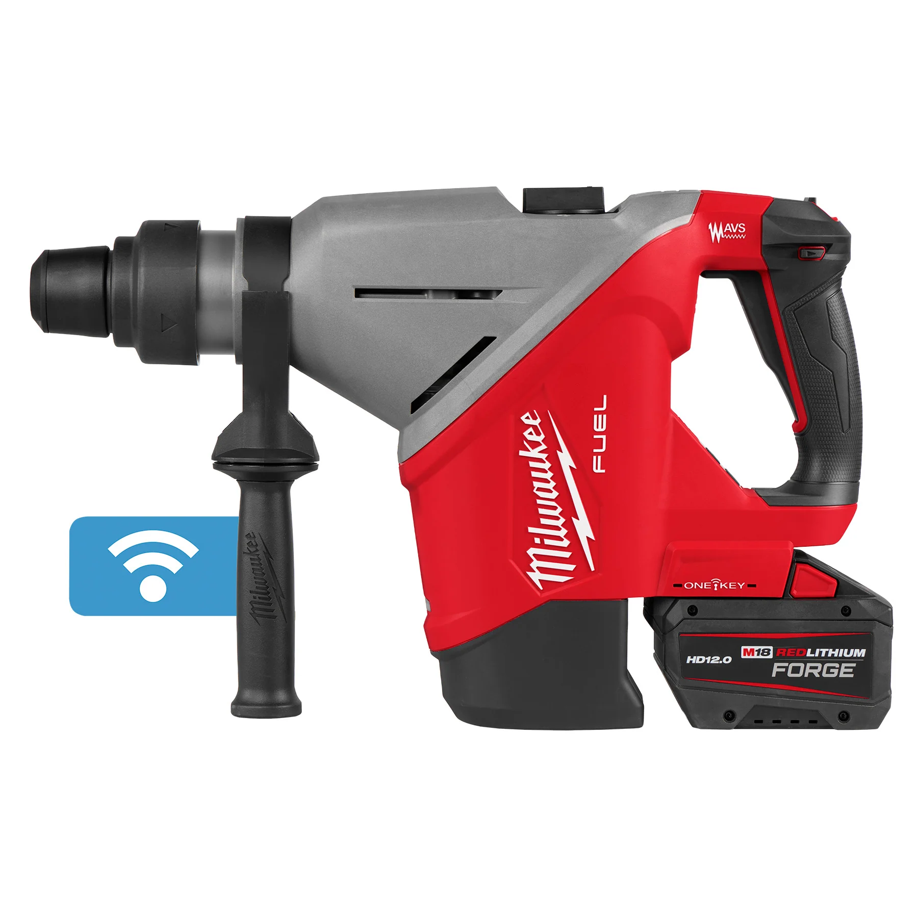 Milwaukee M18 FUEL™ 1-3/4" SDS MAX Rotary Hammer Kit w/ ONE-KEY™ 2918-22HD - Image 2
