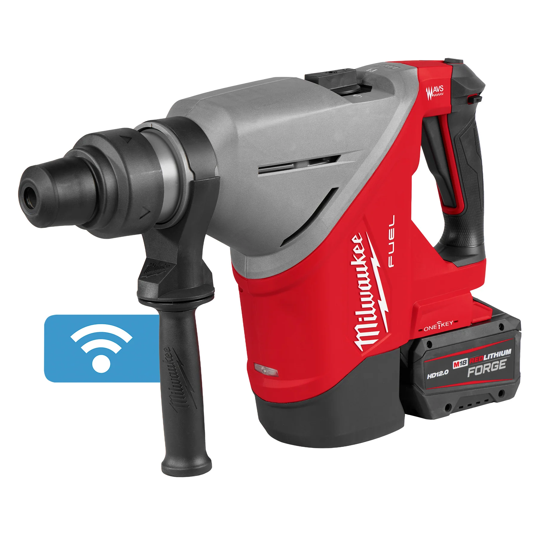 Milwaukee M18 FUEL™ 1-3/4" SDS MAX Rotary Hammer Kit w/ ONE-KEY™ 2918-22HD - Image 3