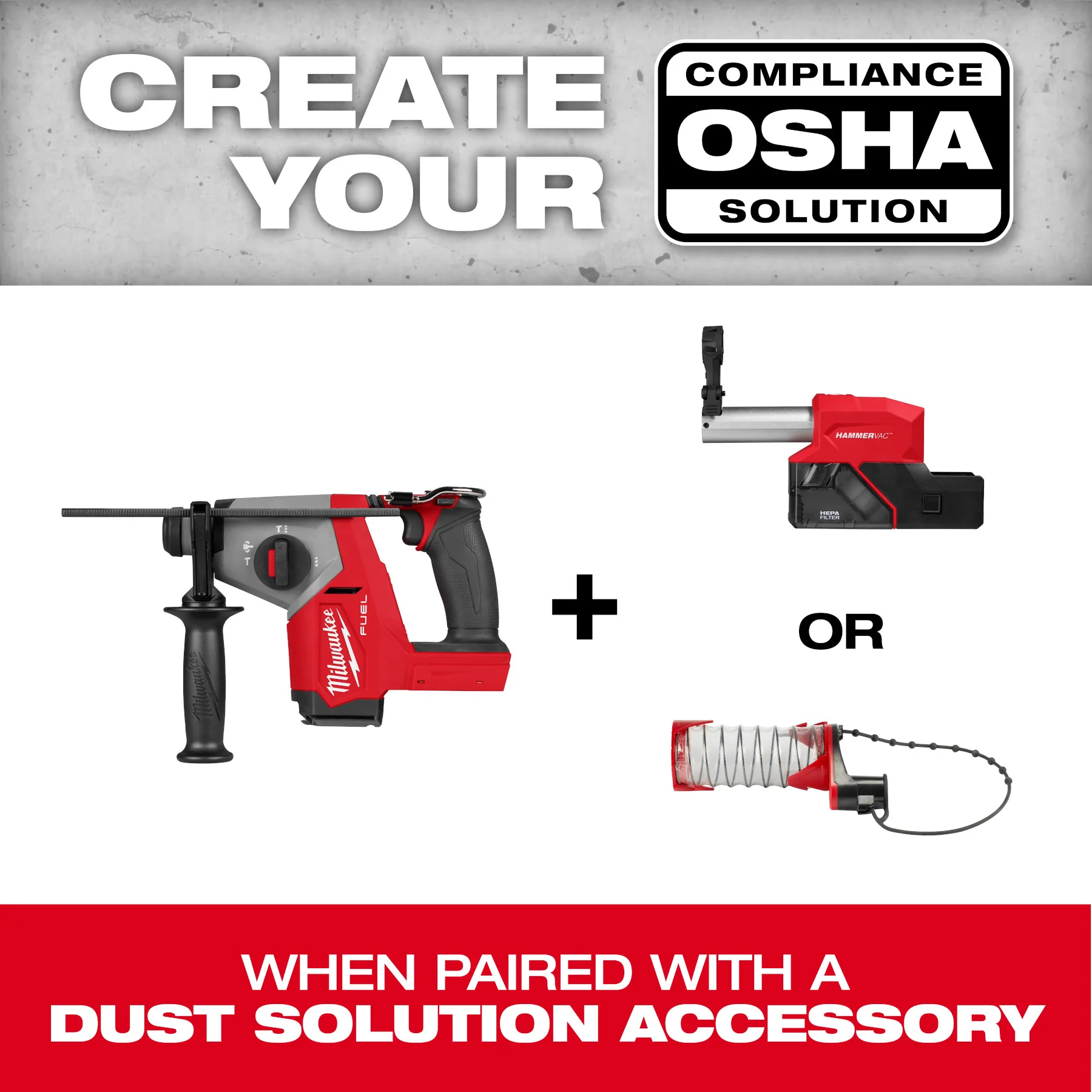 Milwaukee M18 FUEL™ 5/8" SDS Plus Rotary Hammer 2908-20 - Image 9