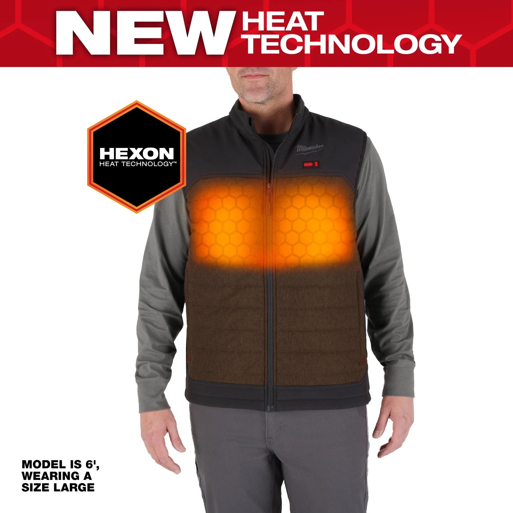 Milwaukee M300-21 M12™ Heated AXIS™ Vest - Image 18