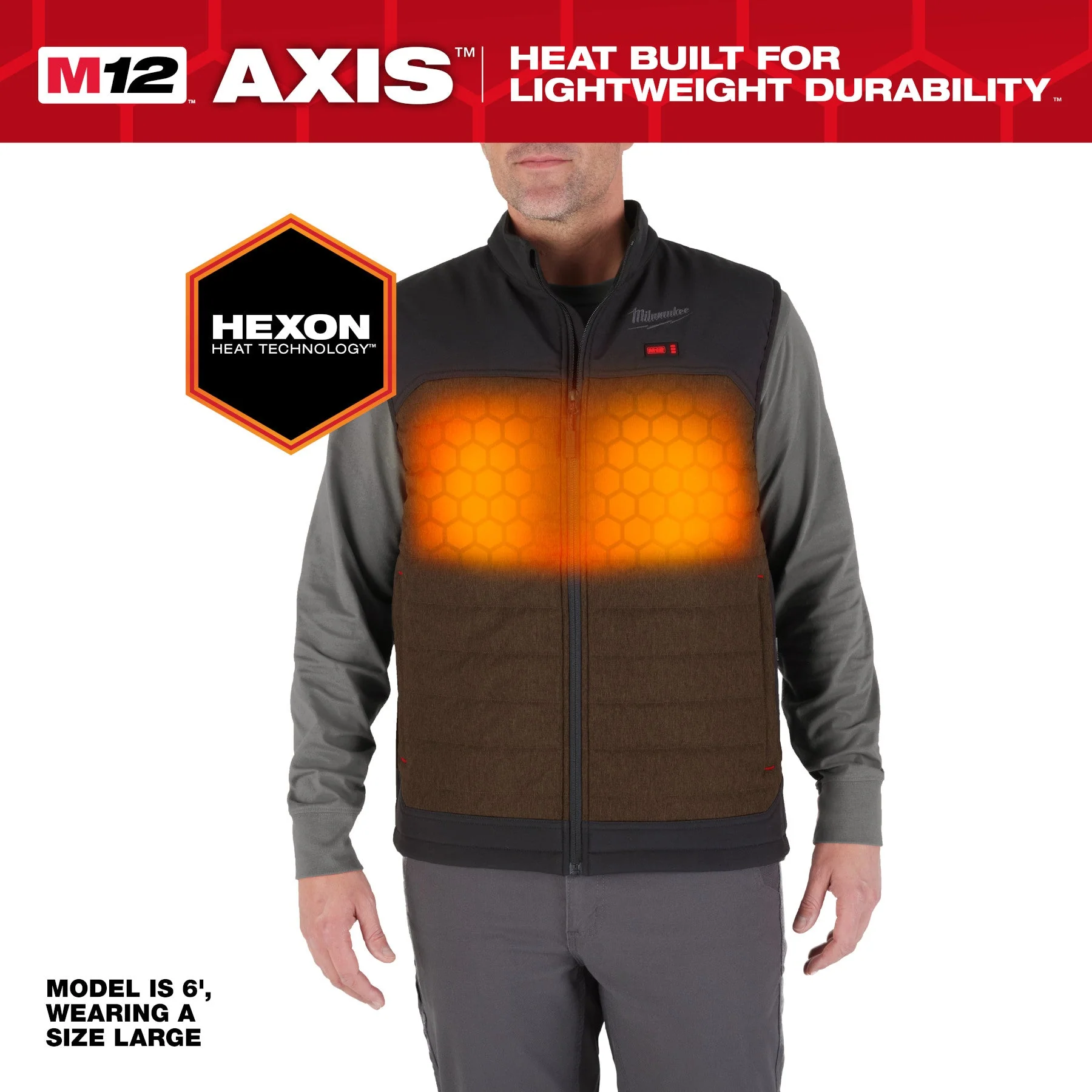 Milwaukee M300-21 M12™ Heated AXIS™ Vest - Image 19