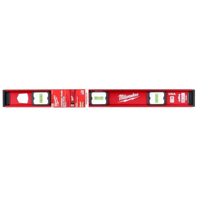 Milwaukee MLIBM24 24" Magnetic I-Beam Level - Image 7
