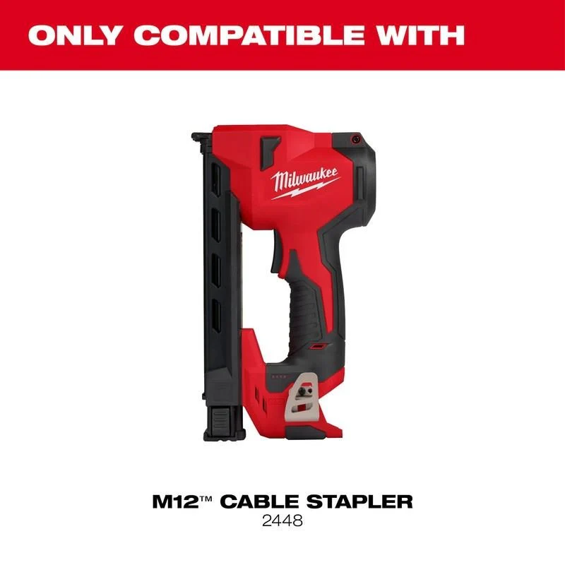 Milwaukee MNM1-600 1in Insulated Cable Staples (600pcs) - Image 7