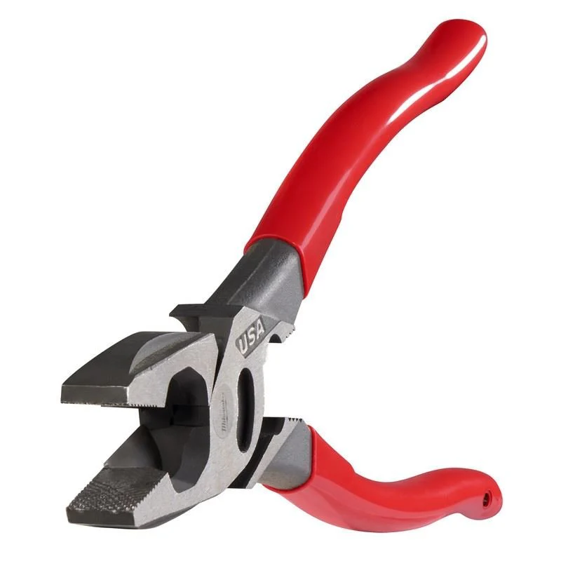 Milwaukee MT500C 9in Linemans Dipped Grip Pliers w/ Crimper Bolt Cutter (USA) - Image 7