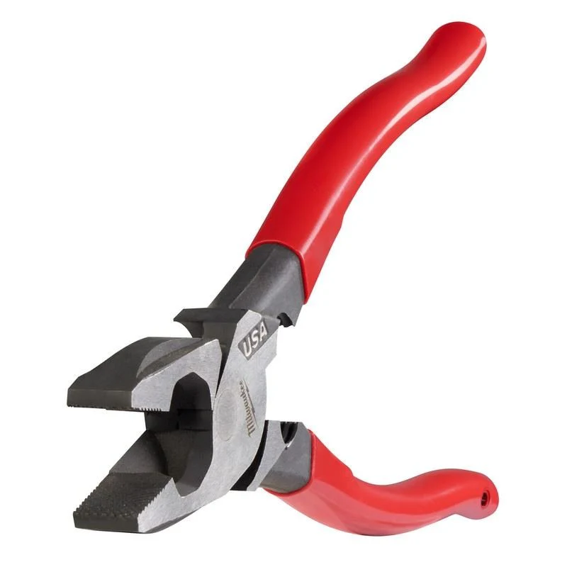 Milwaukee MT500T 9in Linemans Dipped Grip Pliers w/ Thread Cleaner (USA) - Image 6