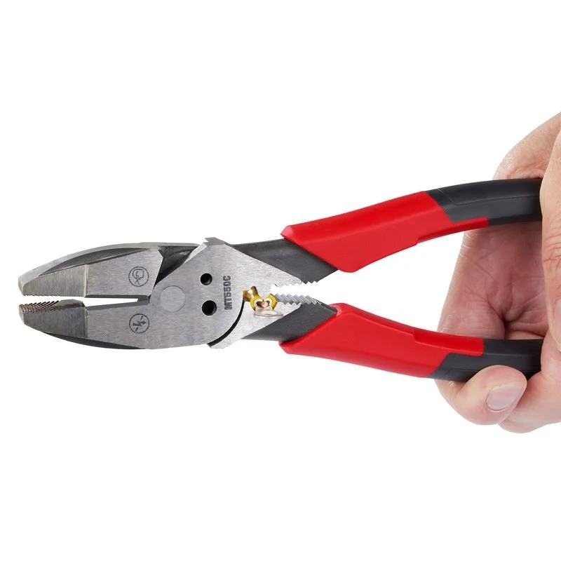 Milwaukee MT550C 9in Linemans Comfort Grip Pliers w/ Crimper and Bolt Cutter (USA) - Image 6