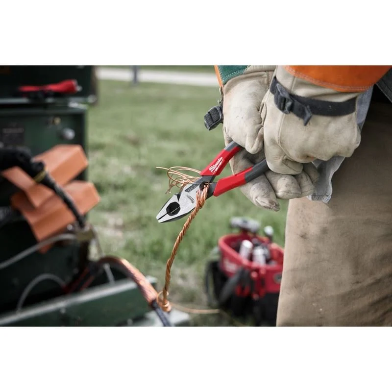 Milwaukee MT550T 9in Linemans Comfort Grip Pliers w/ Thread Cleaner (USA) - Image 7