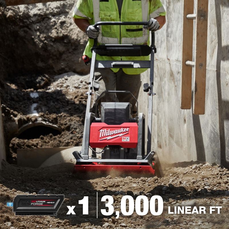 Milwaukee MXF220-2HD MX FUEL 20in Plate Compactor Kit - Image 23