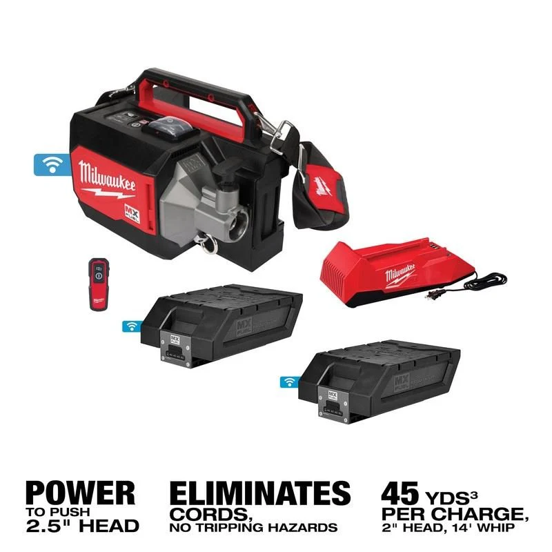 Milwaukee MXF370-2XC Concrete Vibrator Kit - Image 19