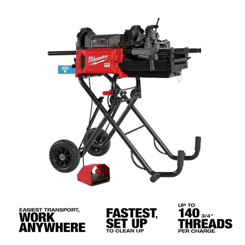 Milwaukee MXF512-2XC MX FUEL Pipe Threading Machine - Image 6