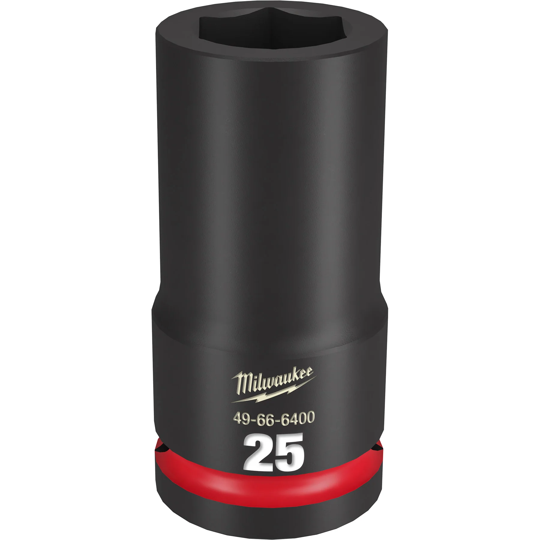 Milwaukee SHOCKWAVE™ Impact Duty 3/4" Drive 25mm Deep 6 Point Socket 49-66-6400 - Image 2