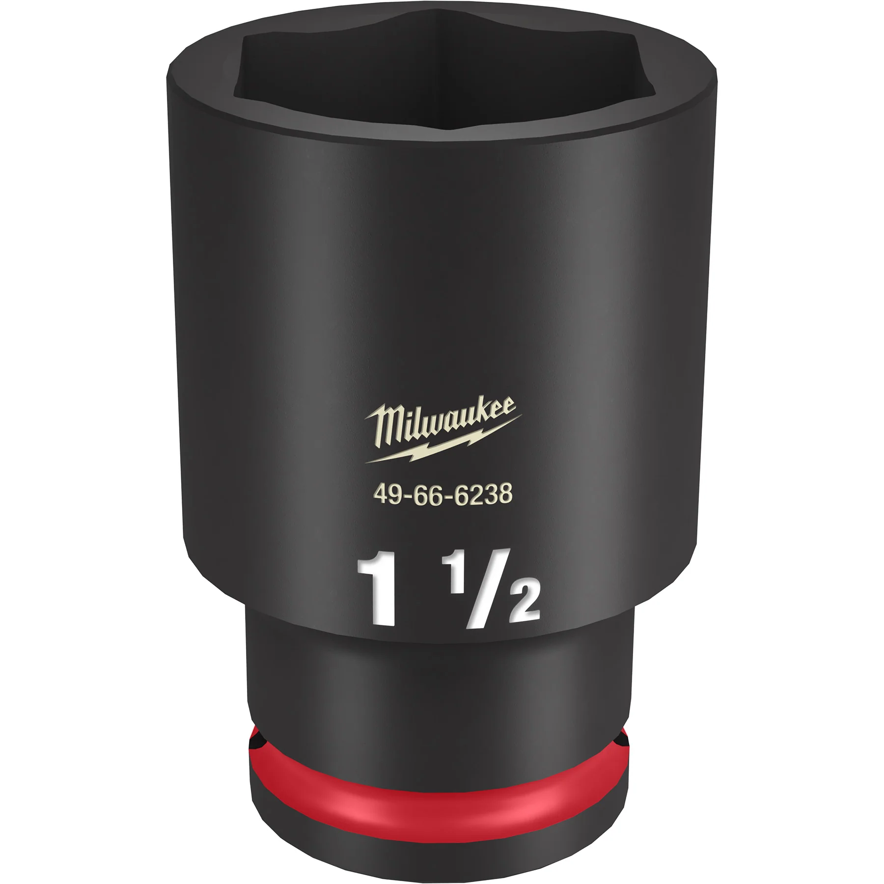 Milwaukee 1/2" Drive 1-1/2" 6 Point Socket SHOCKWAVE Impact Duty™ 49-66-6238