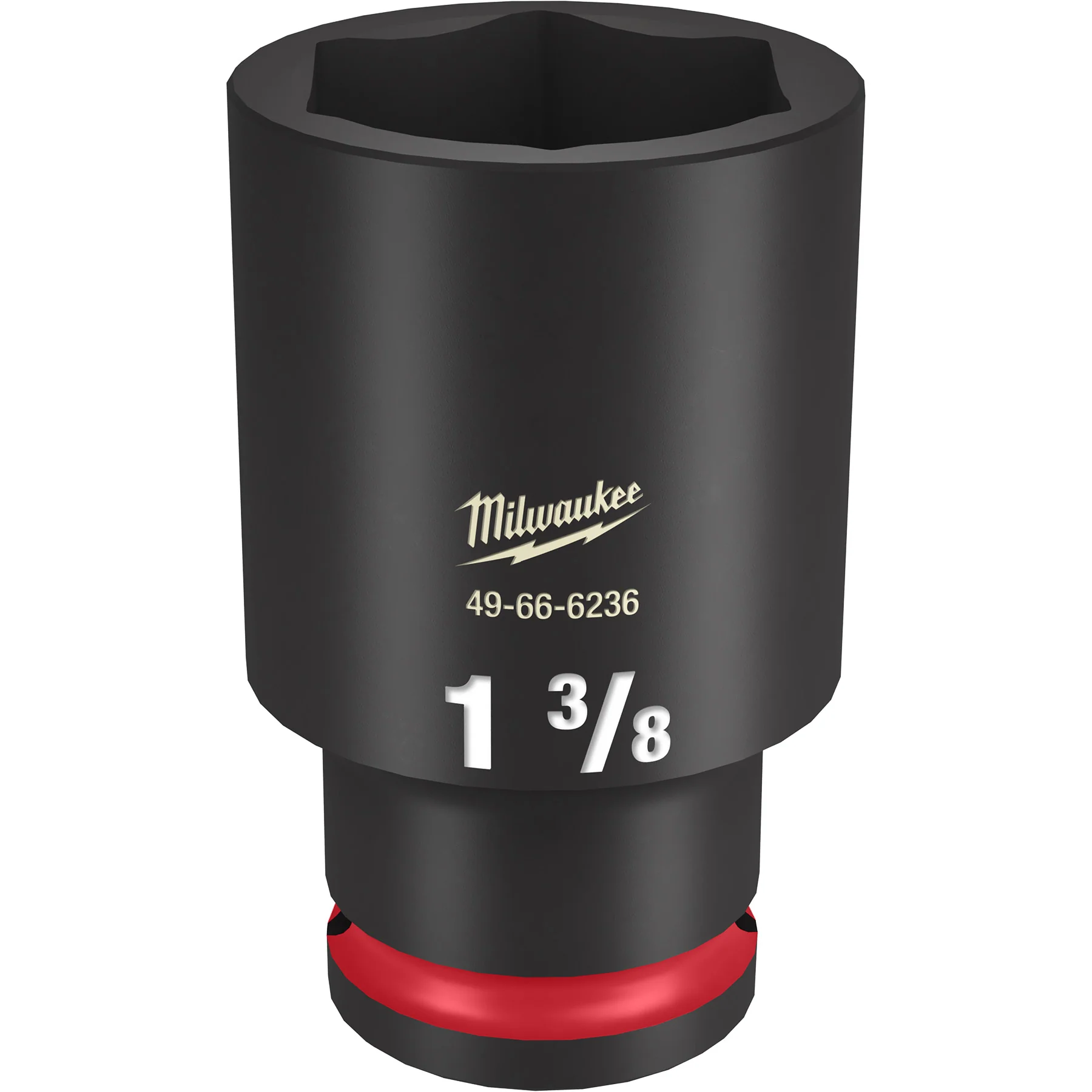Milwaukee 1/2" Drive 1-3/8" 6 Point Socket SHOCKWAVE Impact Duty™ 49-66-6236