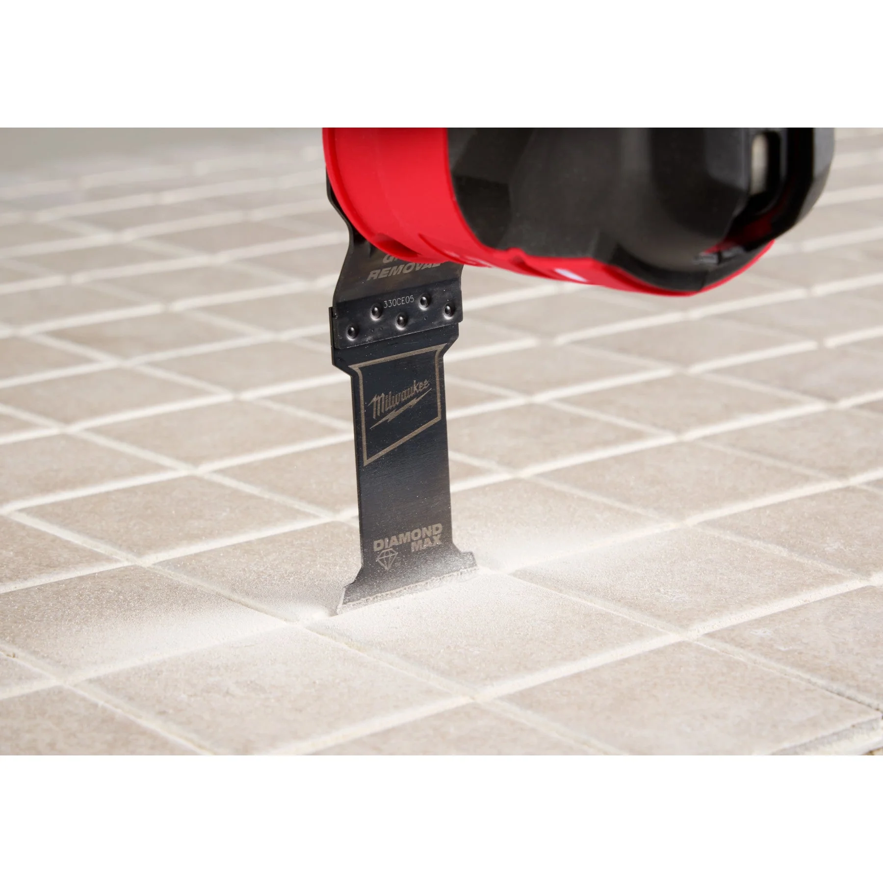 Milwaukee 49-25-2251 OPEN-LOK™ DIAMOND MAX™ Diamond Grit Grout Removal Multi-Tool Plunge Blade - Image 7