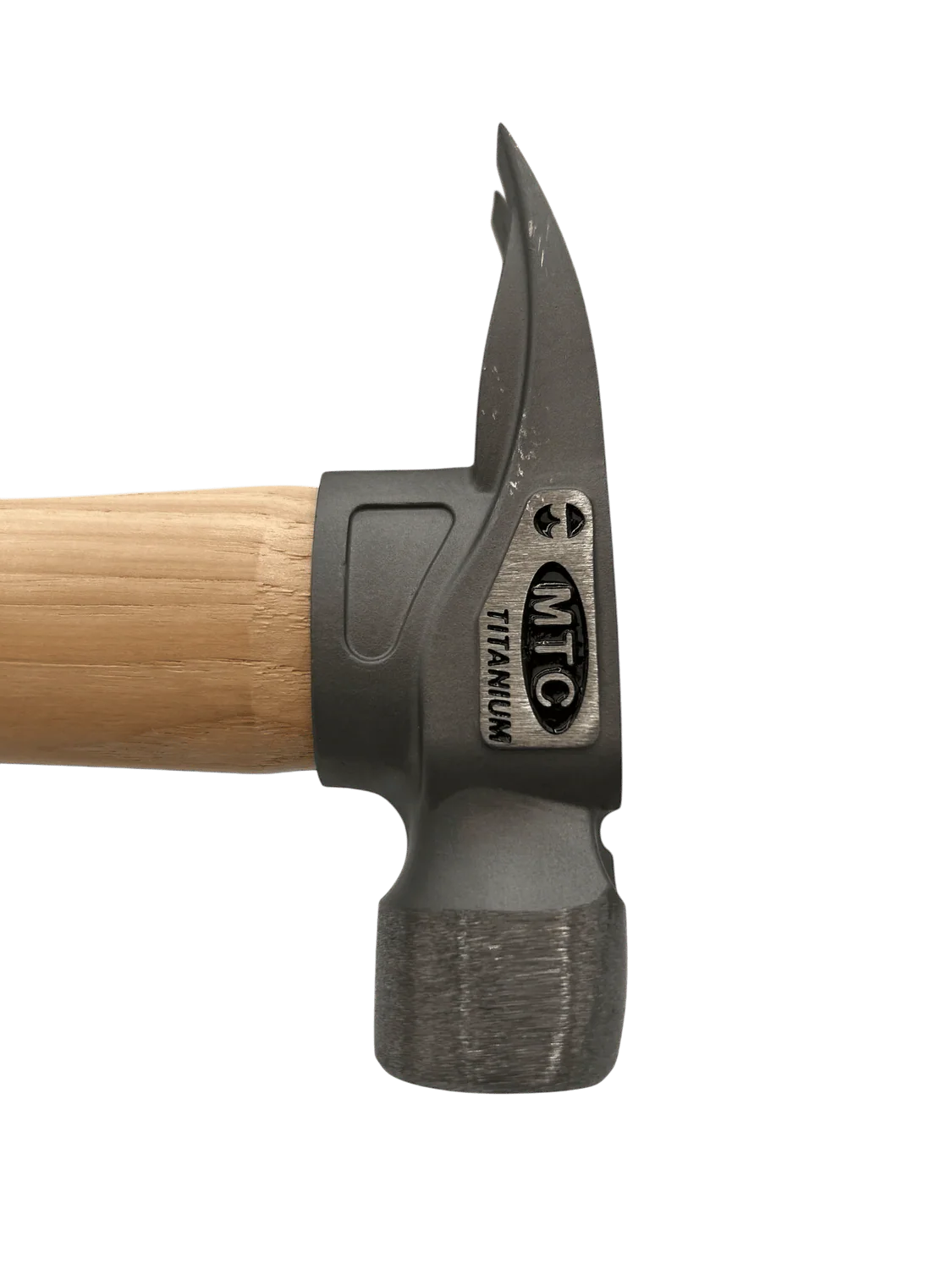 MTC Martinez 14'' Titanium Head O Nose Finish Head Wood Handle - Image 3