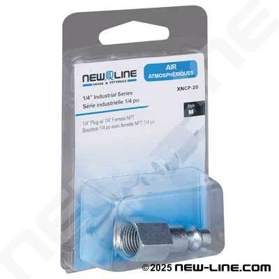 New Line XNCP-20 1/4" INDUSTRIAL NIPPLE X 1/4" FEMALE NPT