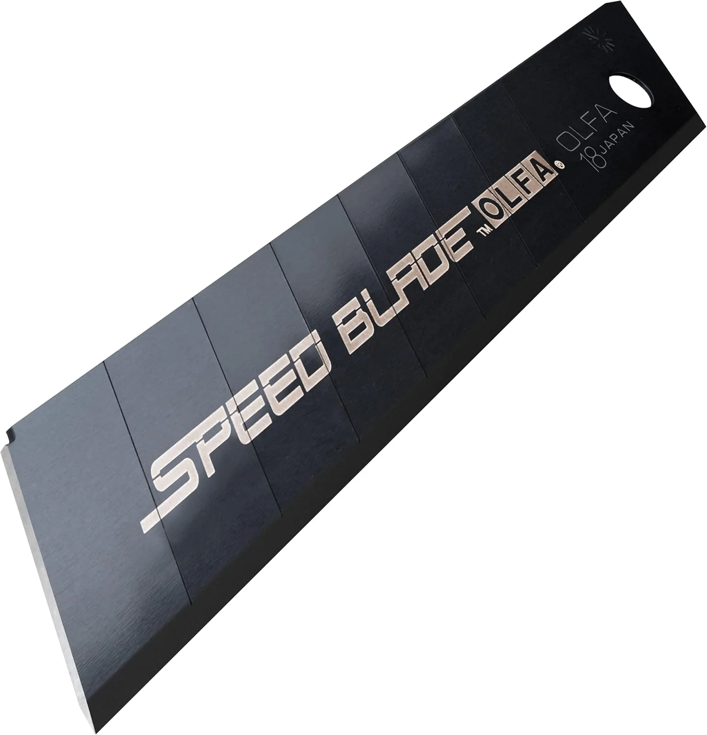 OLFA 1120896 18mm LFB-10B Ultra-Sharp Black Speed Blade, 10-Pack