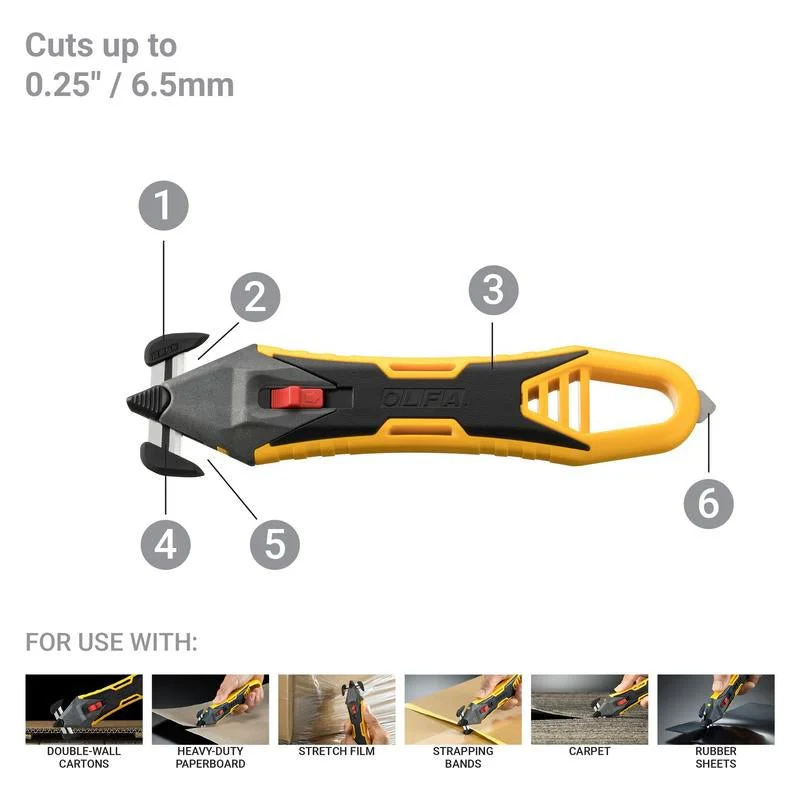 OLFA 1140922 SK-16 Quick-Change Concealed Blade Safety Knife - Image 2