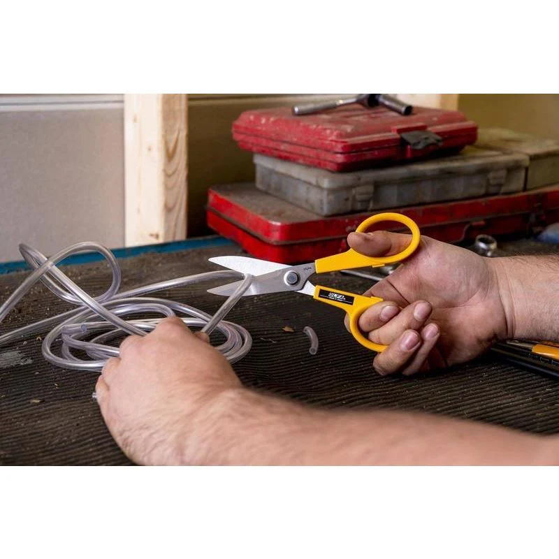 OLFA SCS-2 7 in Serrated-Edge Stainless Steel Scissors - Image 3