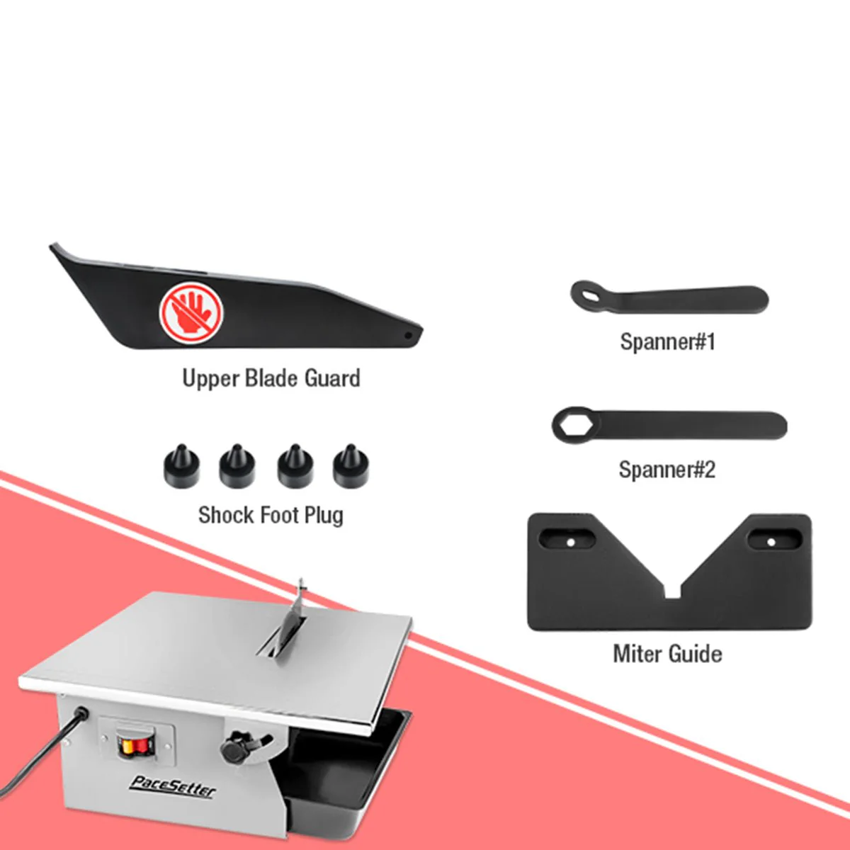 PaceSetter 7in Portable Tile Saw - Image 4