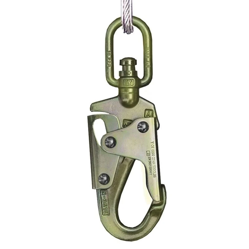 Peakworks V845533020LE 20ft Leading Edge SRL w 3/16in Galv. Stl Cable - Al. Hsing - Type 2 - Snap Hook - Image 2
