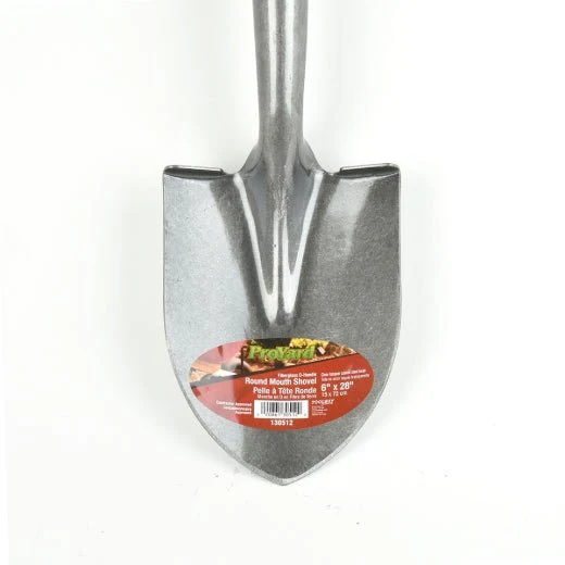 Pro Yard 130512 Shovel Round Point 27in x 6in Blade Fiberglass D-Handle - Image 3