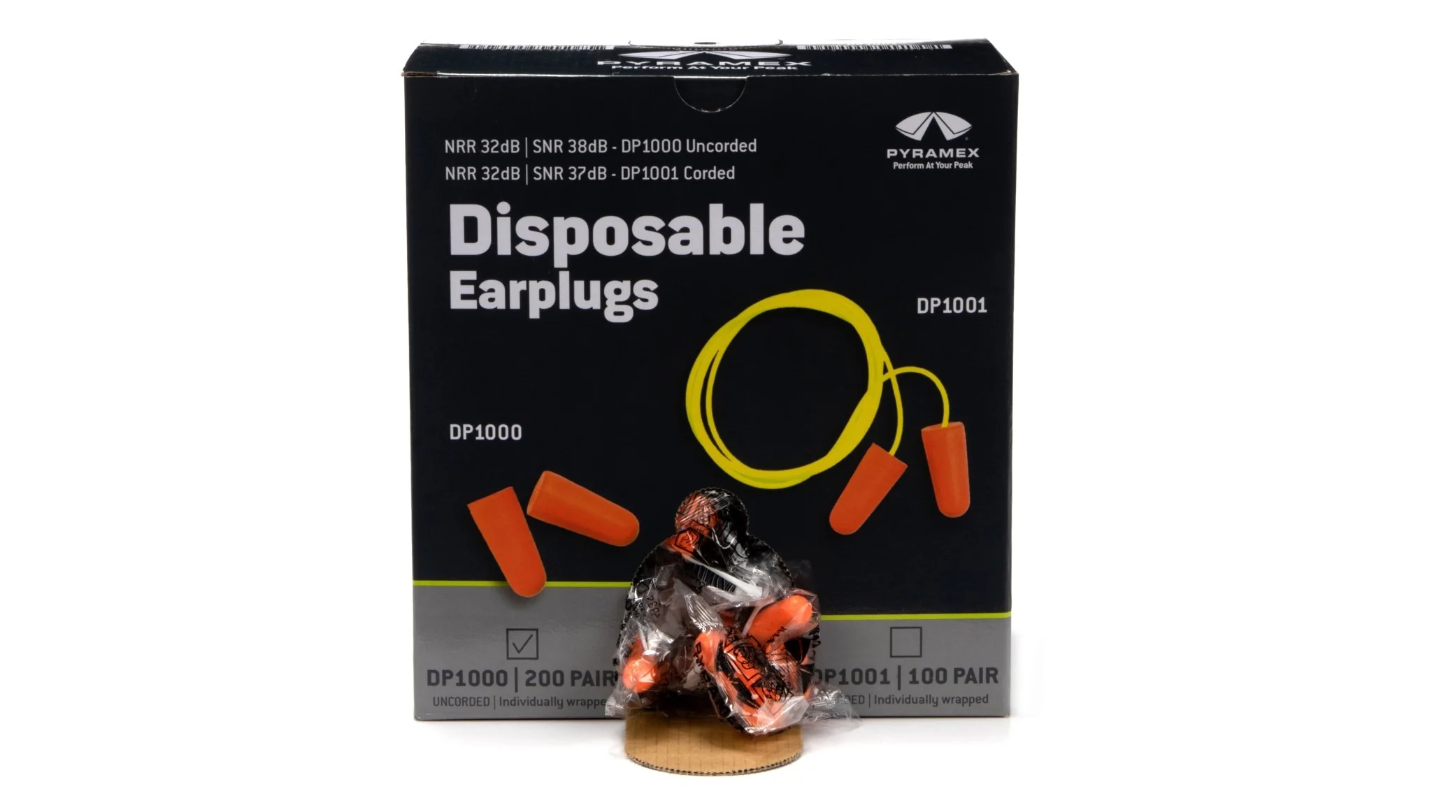 PYRAMEX DP1000 Disposable Earplugs - Uncorded - Image 2