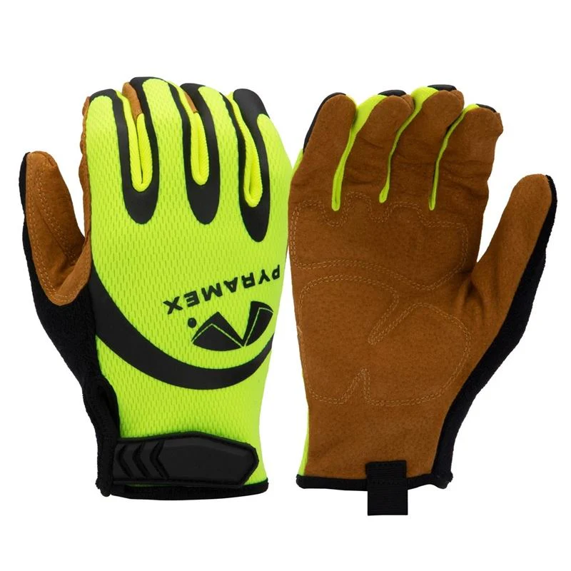 PYRAMEX GL104HT Leather Palm Work Gloves - Image 3