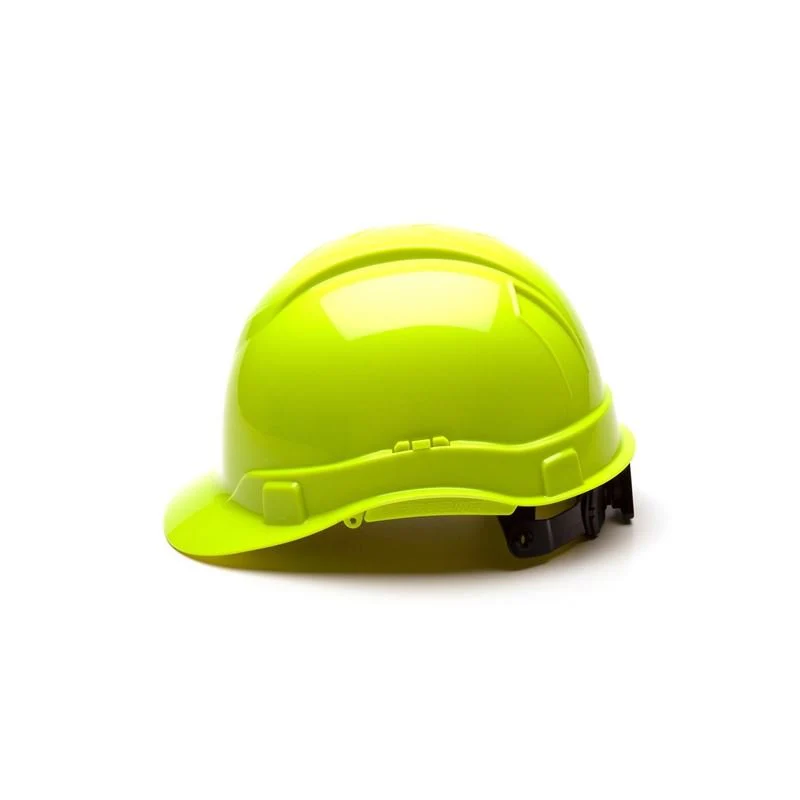 PYRAMEX HP44131C Ridgeline Cap Style Hard Hat - Hi-Viz Lime - Image 3