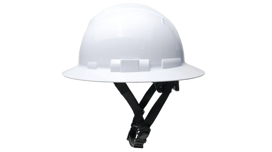 PYRAMEX HPT256110 Ridgeline® T2 Full Brim Hard Hat - White - Image 3