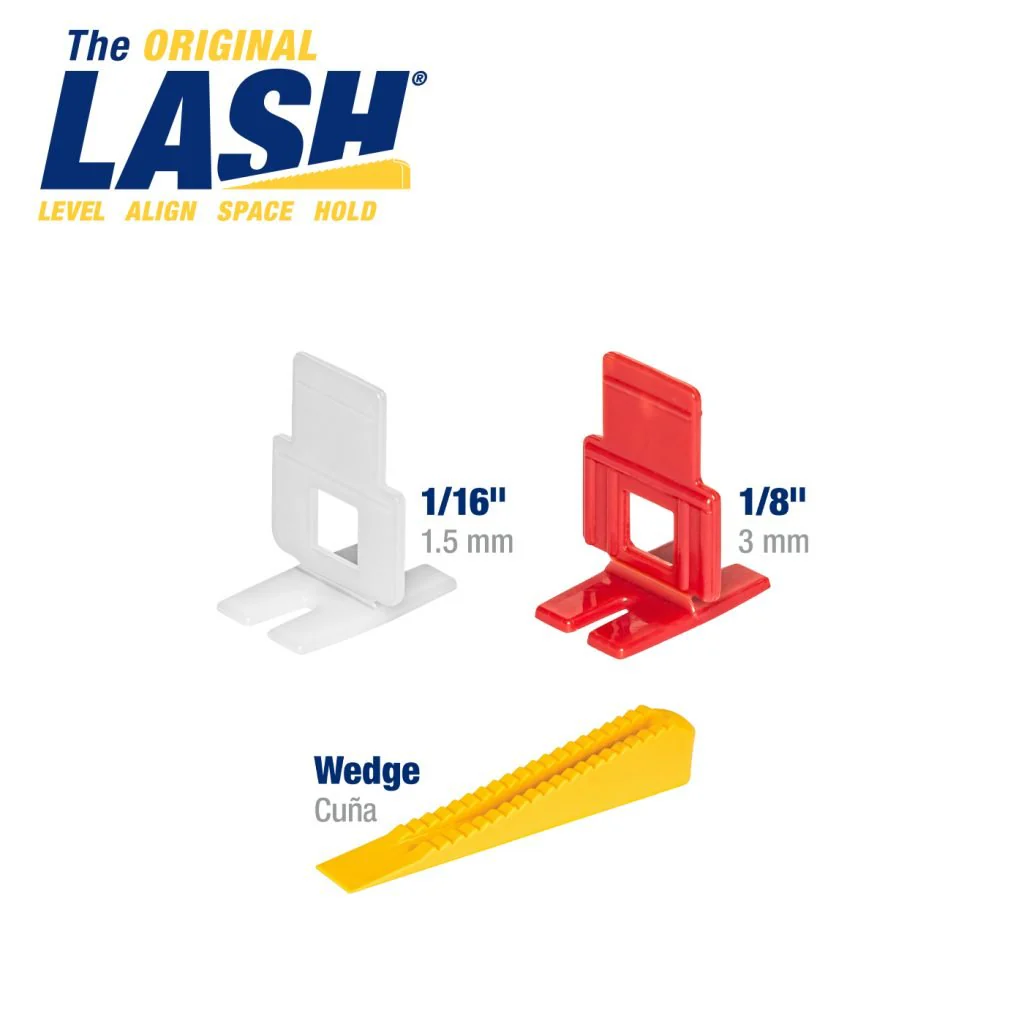 QEP 99740 1/16" LASH® Clips, Box - 1000 Qty