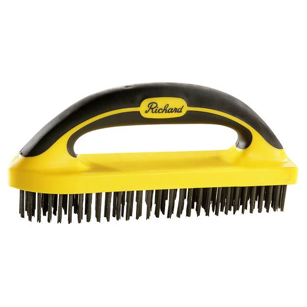RICHARD 03280 1 1/8 IN. X 2 1/4 IN. MINI WIRE BRUSH, STAINLESS STEEL