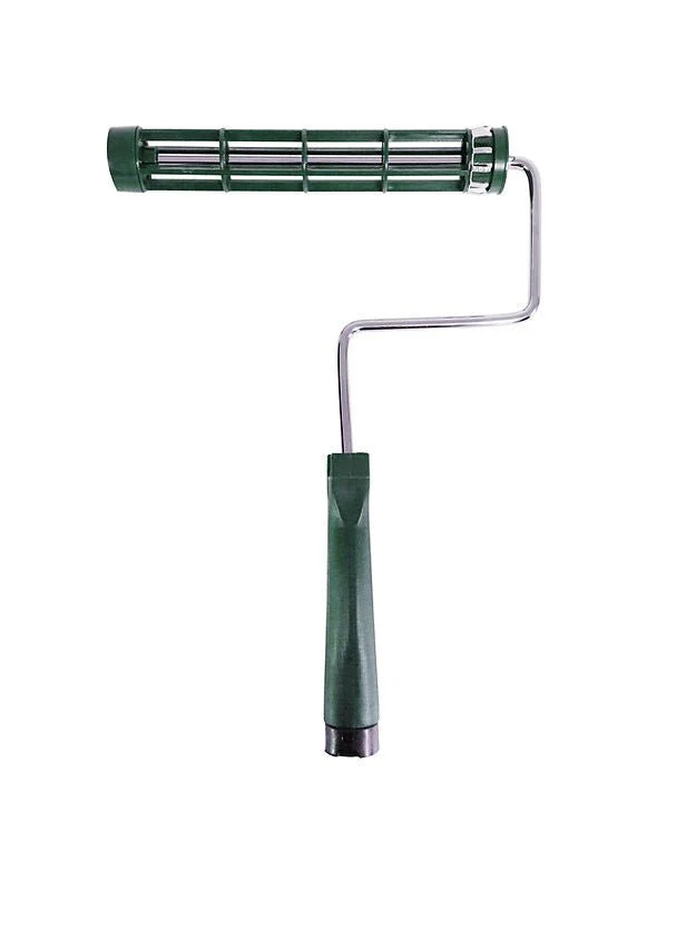 RICHARD 92041 9 1/2 in. Pro Heavy-Duty cage frame, with metal retaining rings, plastic handle Paint Roller