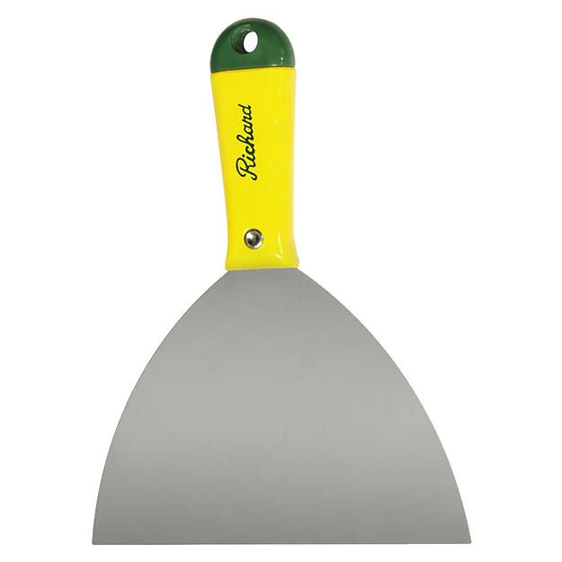 RICHARD H-4-S 4 IN. WALL SCRAPER, STIFF CARB ON STEEL BLADE, PLASTIC HANDLE - Image 2