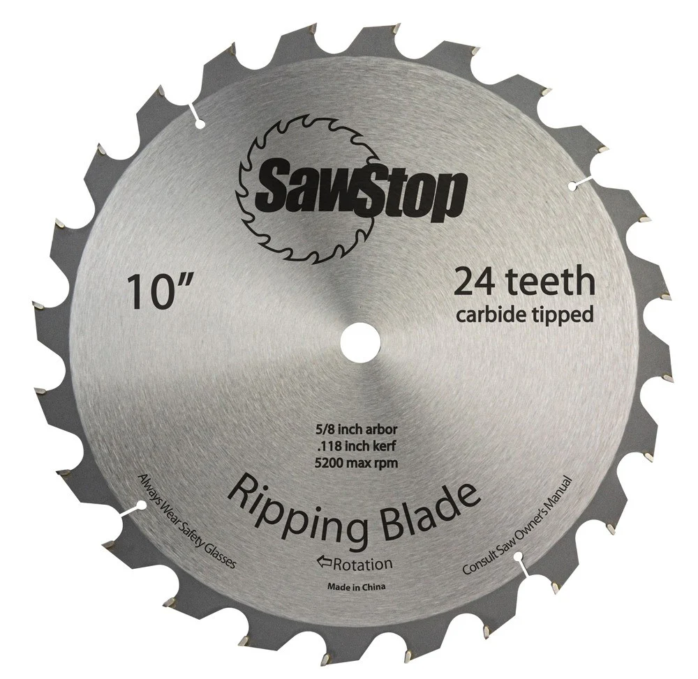 Sawstop BTS-R-24ATB 10” 24-Tooth Blade