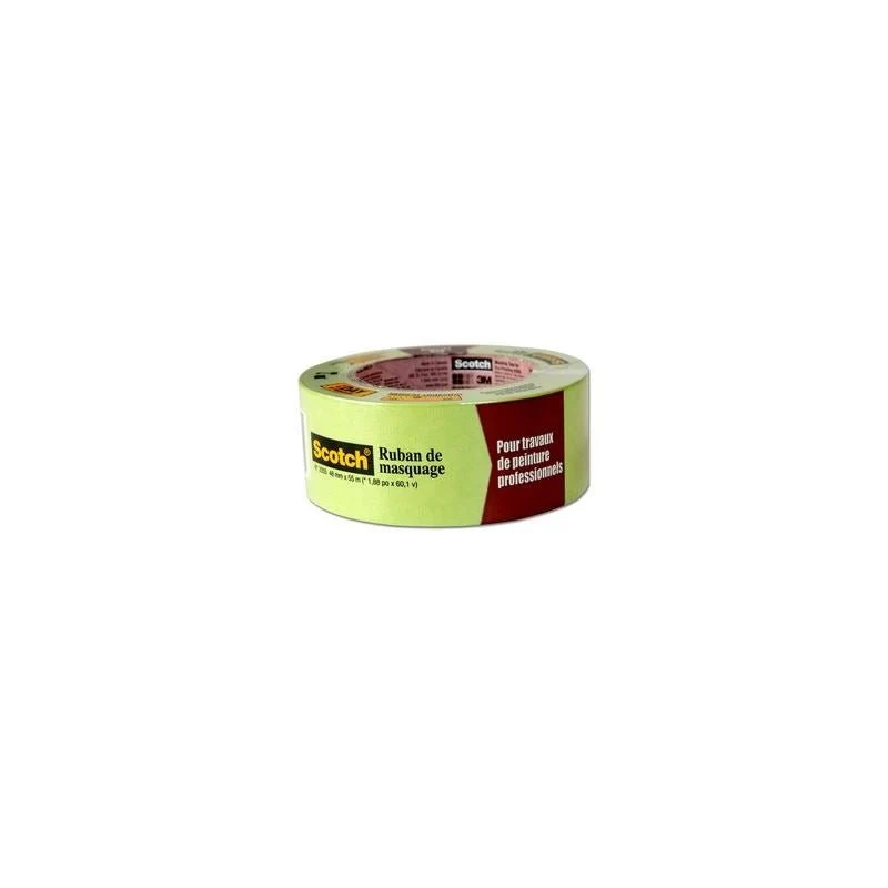 Scotch® Masking Tape for Professional Painting, 2055PCW-48, green, 48 mm x 55 m - Image 2