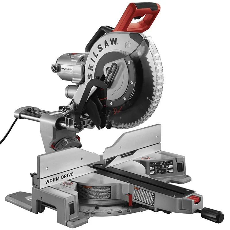 SKILSAW SPT88-01 12 In. Worm Drive Dual Bevel Sliding Miter Saw - Image 4