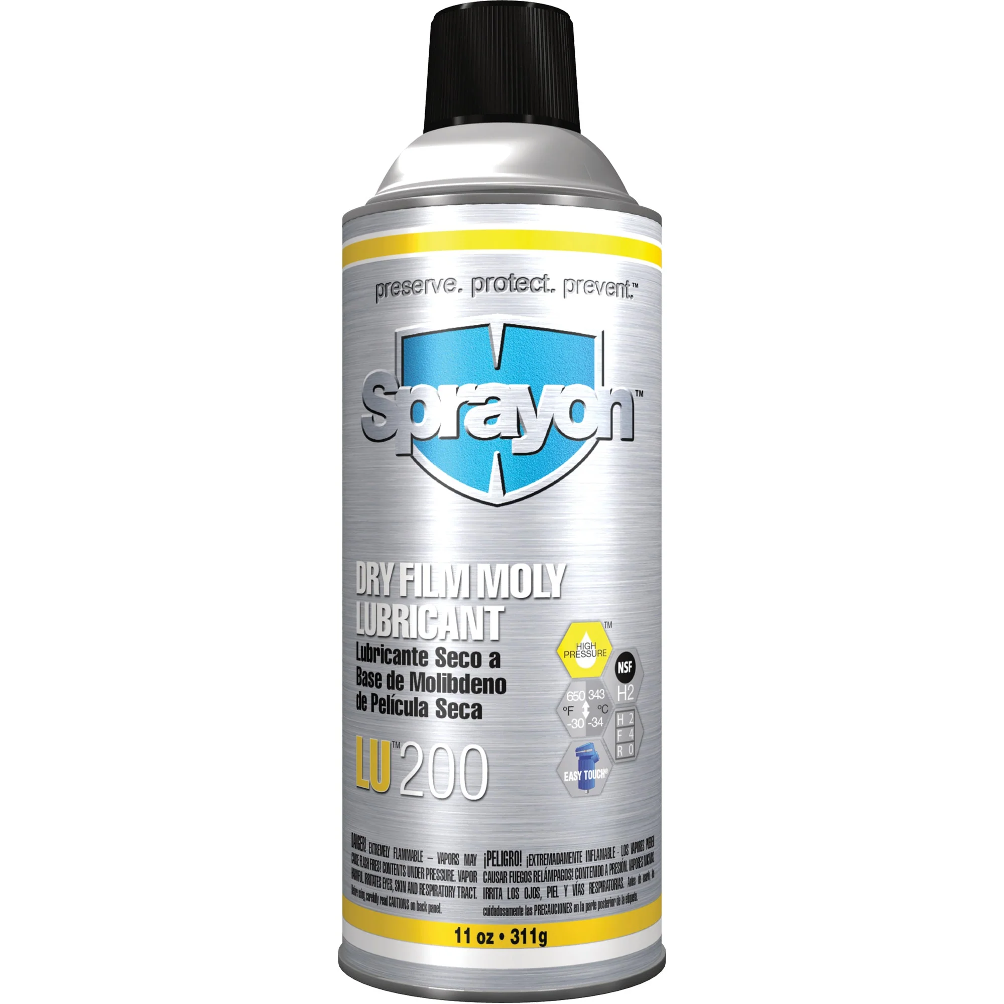 SPRAYON LU200 Dry Film Moly Lubricant