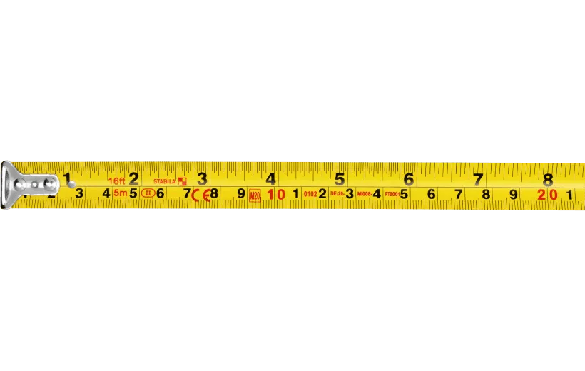 Stabila 30826 Pocket tape BM 100, cm/inch scale 26ft - Image 3