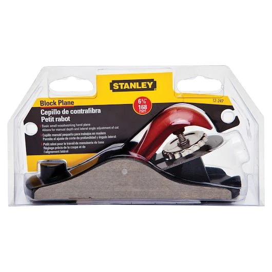 Stanley 12-247 6-5/8 in Adjustable Block Plane - Image 3