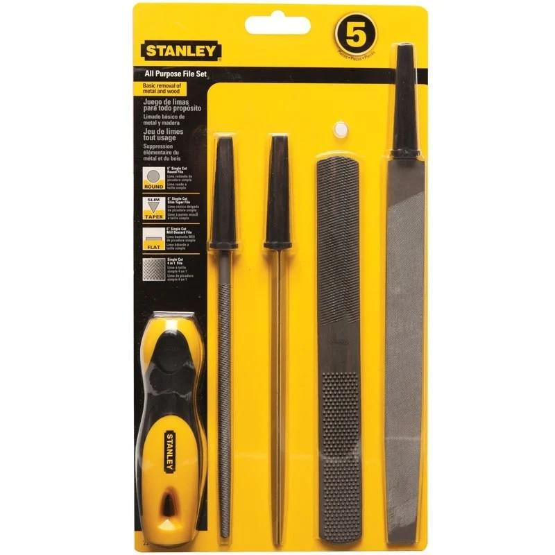 Stanley 22-314 5 pc File Set - Image 3