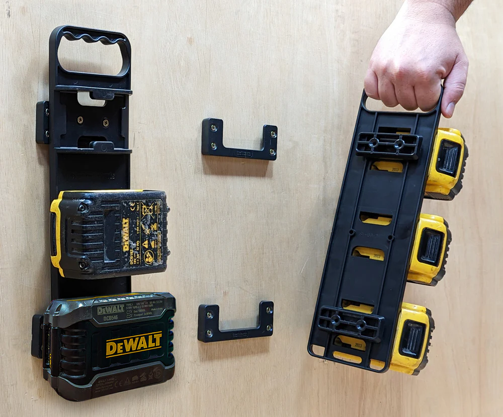 StealthMount BD-DW20-H-1 Battery Board with Handle For DeWalt - Image 2