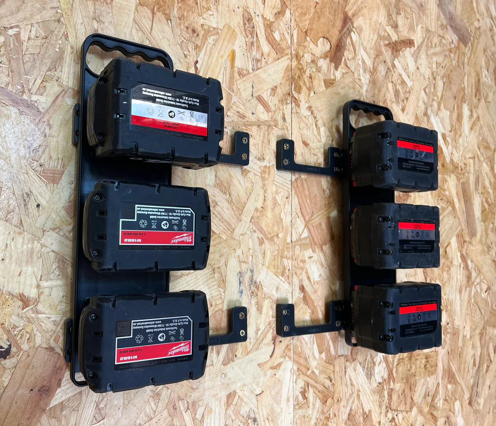 StealthMount BD-MW18-HF-1 Battery Board with Handle and Feet for Milwaukee M18 - Image 5