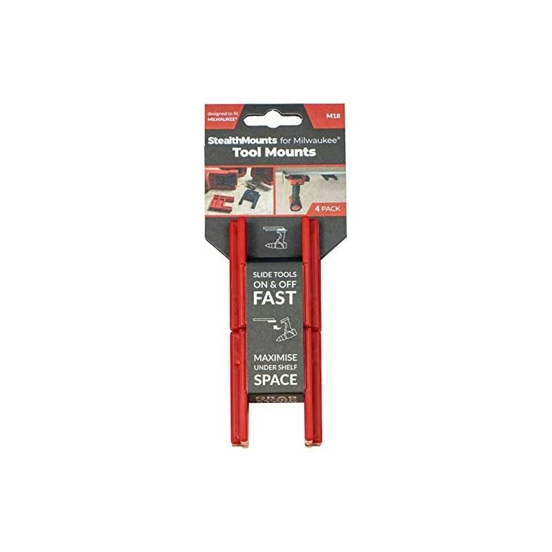 StealthMount - TM-MW18-RED-4 - Tool Mount for Milwaukee M18 Tools - Image 2