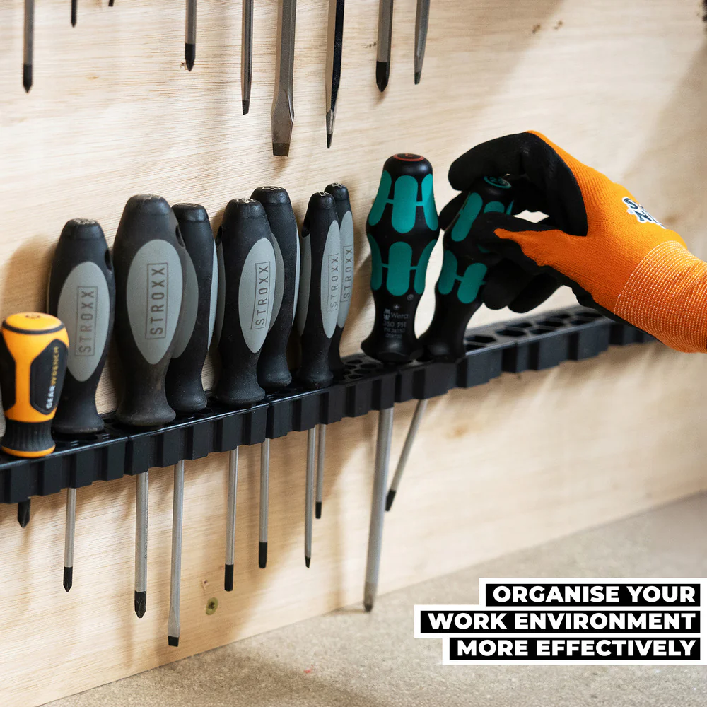 StealthMounts WH-BLK-SD-4 Wall Hive System Screwdriver Rack (4 Pack) - Image 2