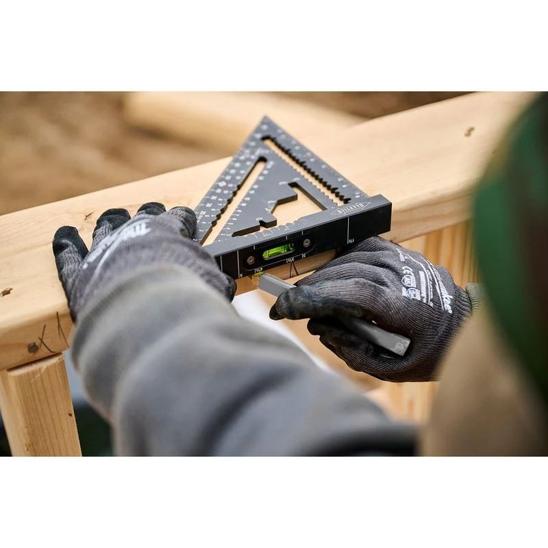 STILETTO STSQ7-L 7in Carpenter Square with Level - Image 14