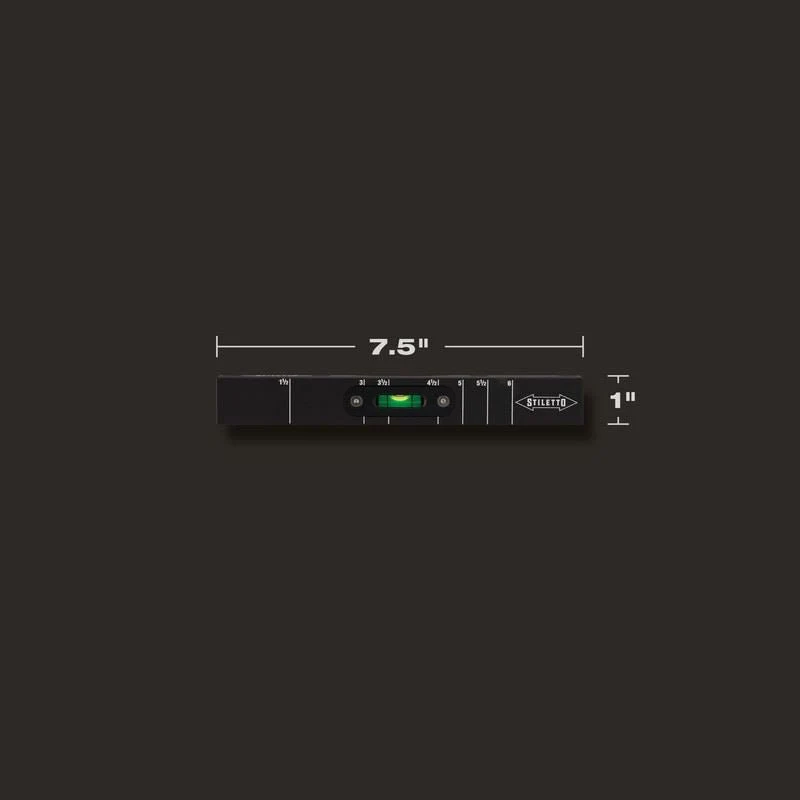 STILETTO STSQ7-L 7in Carpenter Square with Level - Image 19