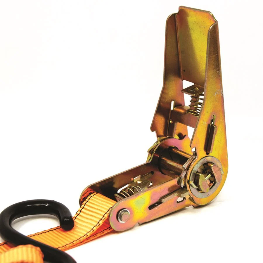 STINSON 406391 Tie Down Ratchet Strap With S-Hooks 1in x 14ft 400lb - Image 2