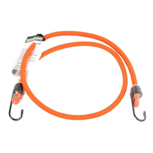 Stinson Cargo 406186 Tie Down Braided Bungee Stretch Cord 36in Orange